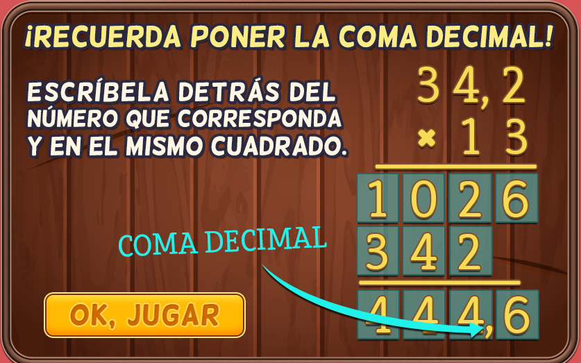Multiplicaciones 